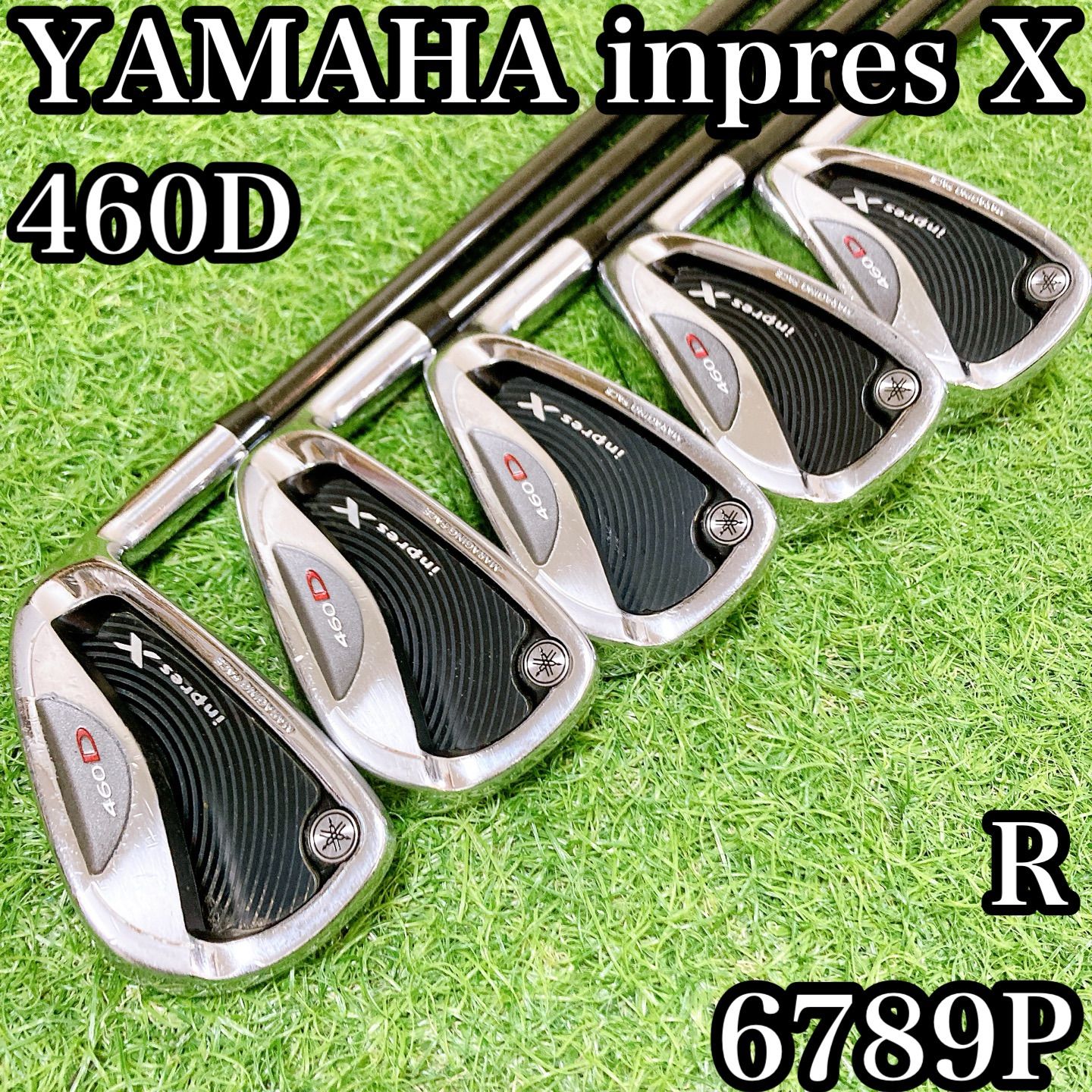 ヤマハ インプレス ゴルフクラブ メンズアイアンセット 右利き5本 FLEX R