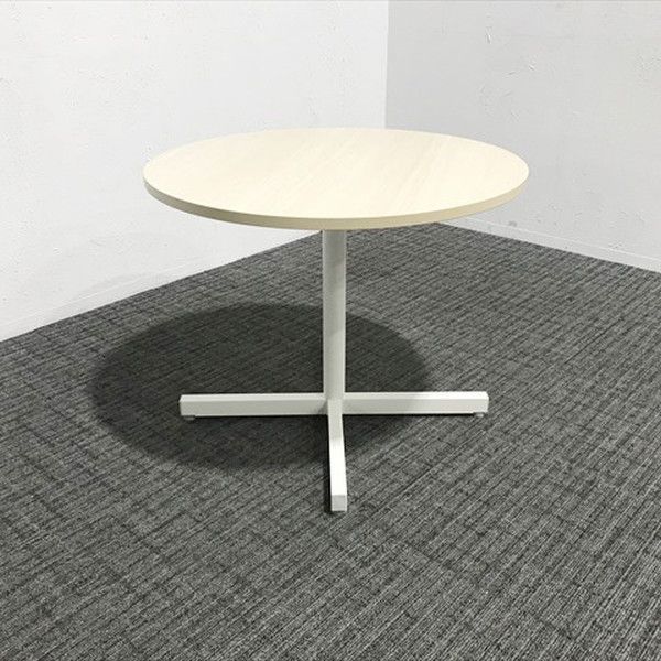 丸テーブル ノティオ 内田洋行 ウチダ ライトファインウッド