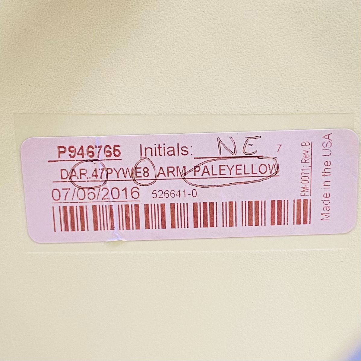 エッフェルベース イエロー