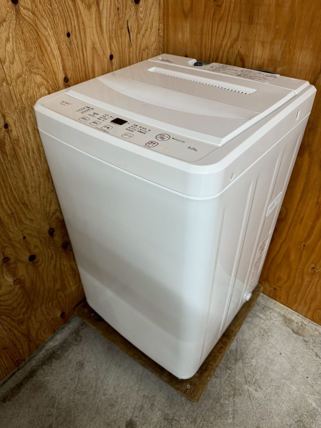 大阪送料無料☆3か月保障付き☆洗濯機☆ヤマダ☆6kg☆2023年☆YWM-T60L 