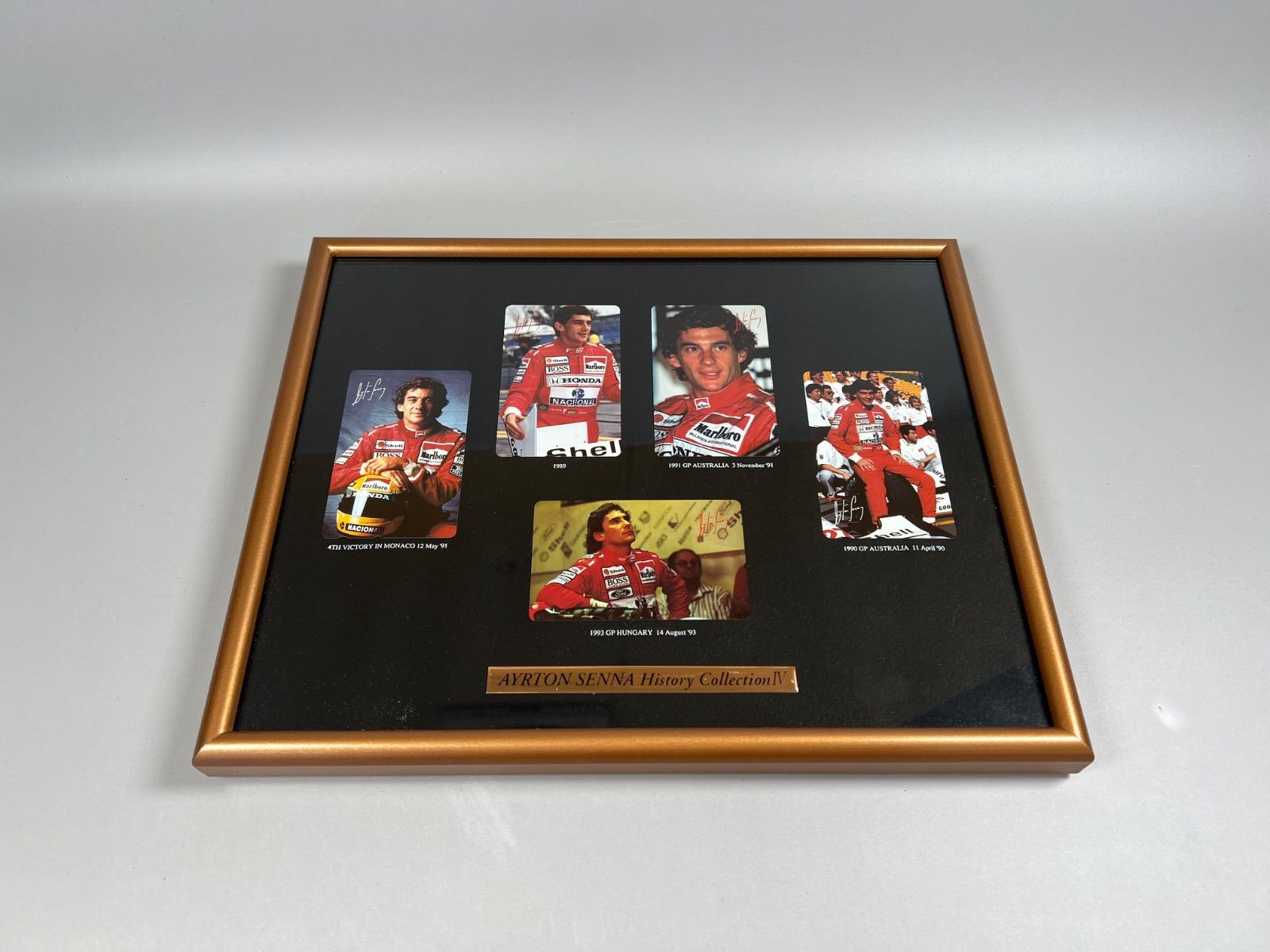アイルトンセナ ヒストリーコレクション4 額縁付き - メルカリ