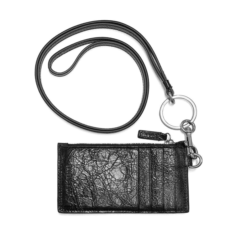 バレンシアガ 764324 210 KR 1000 LE CAGOLE ル カゴール ネックストラップ付き カードホルダー カードケース