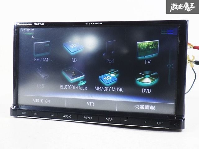 パナソニック カーナビ CN-RE04D 地図データ2017年式 動作確認済！ Panasonic CN-RE04D 地図2017年 Bluetooth 中古】 2022年版