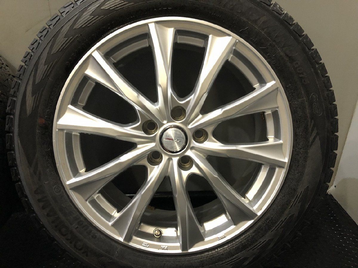  YK G 075 225 60 R 18 スタッドレス Weds JOKER 18インチ 7 3 39 20年製 バリ溝 トヨタ 設計 RAV 4 ハリアー等 KTM 574 18インチ タイヤ ホイールセット