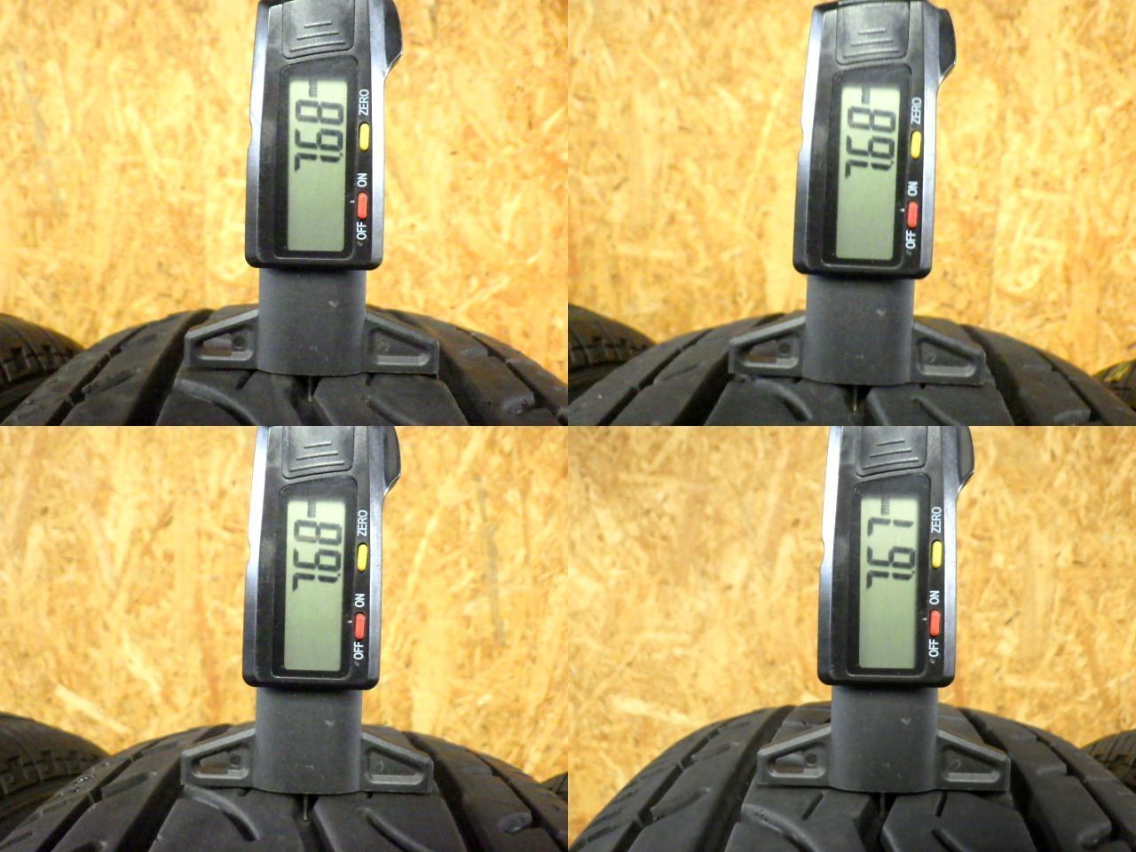 L 113 E 製造 約8部山 JOB RY 52 195 80 R 15 107 105 LT 4本