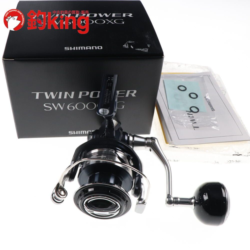 シマノ 21 ツインパワーSW 6000XG Z067M ヒラマサ カンパチ ブリ オフショア スピニングリール ロッド リール ルアー