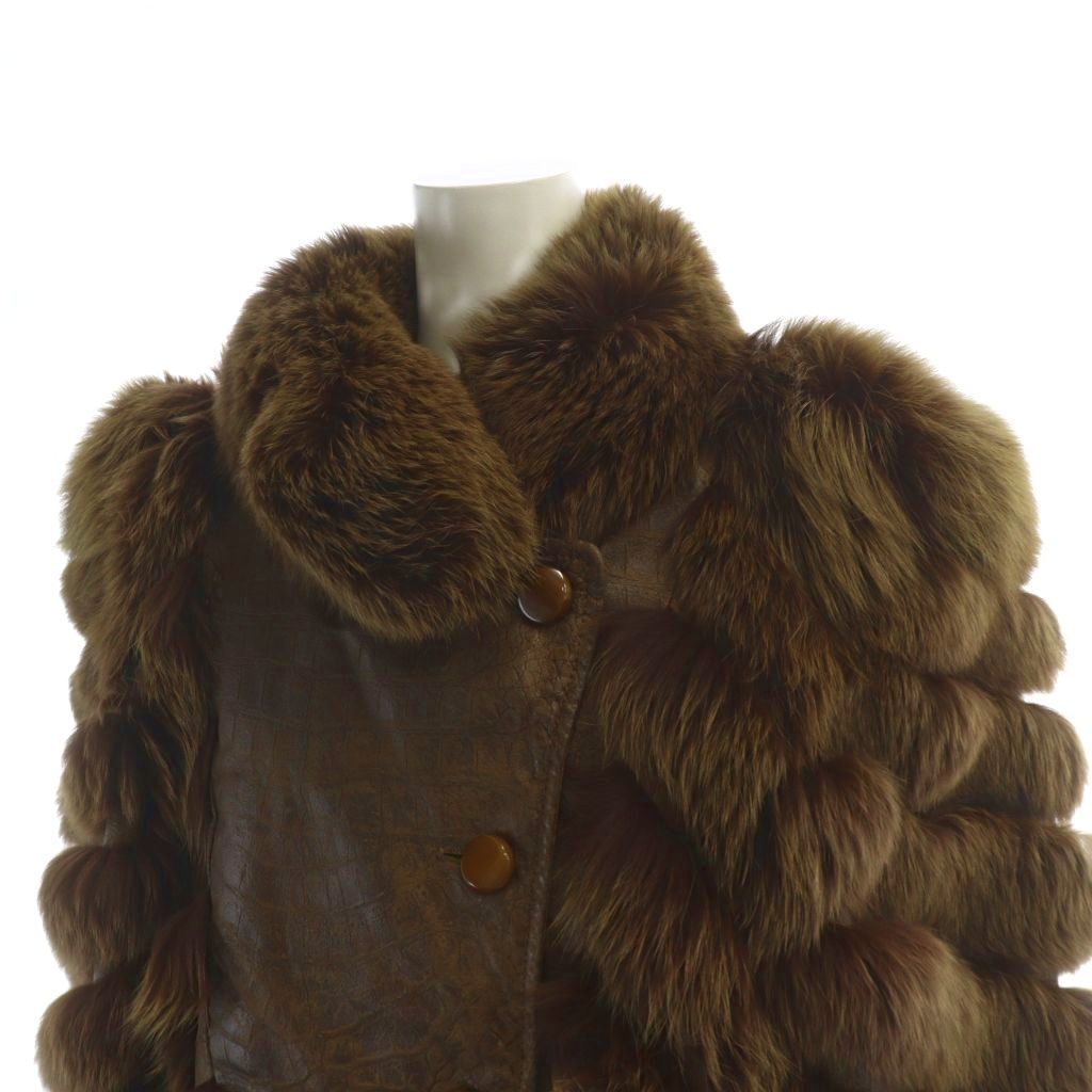 毛皮ジャケット フォックスファー