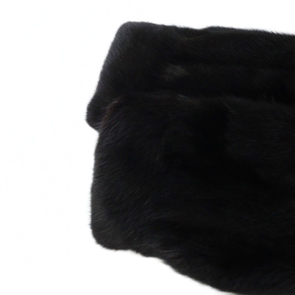 FLASH FUR mon bat ムーンバット 毛皮コート ブラックミンクファー 長袖 ミドル 総裏地 13 LL 黒 ブラック GY18 MQ GULLKHAN_COM