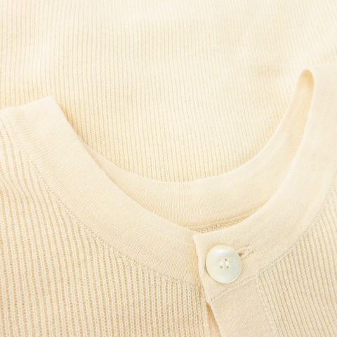  ソレイアード レーヨンコットン コンビカーディガン クルーネック 長袖 袖コン 切り替え S ベージュ グレー 75-02-24-02101 AH 13 GY 99 その他 トップス