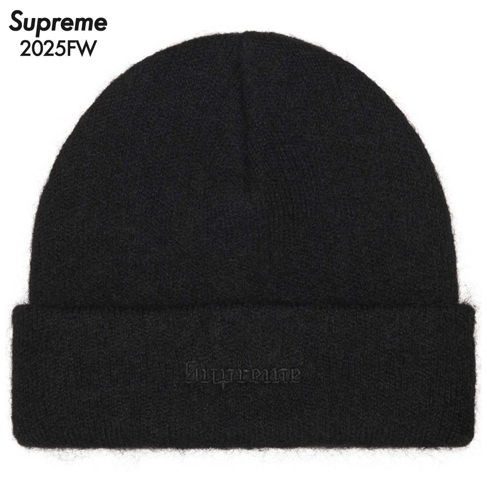 シュプリーム ビーニー Supreme Mohair Beanie ニット帽 帽子 ユニセックス 2025FW 正規品 衣類 ユ00582