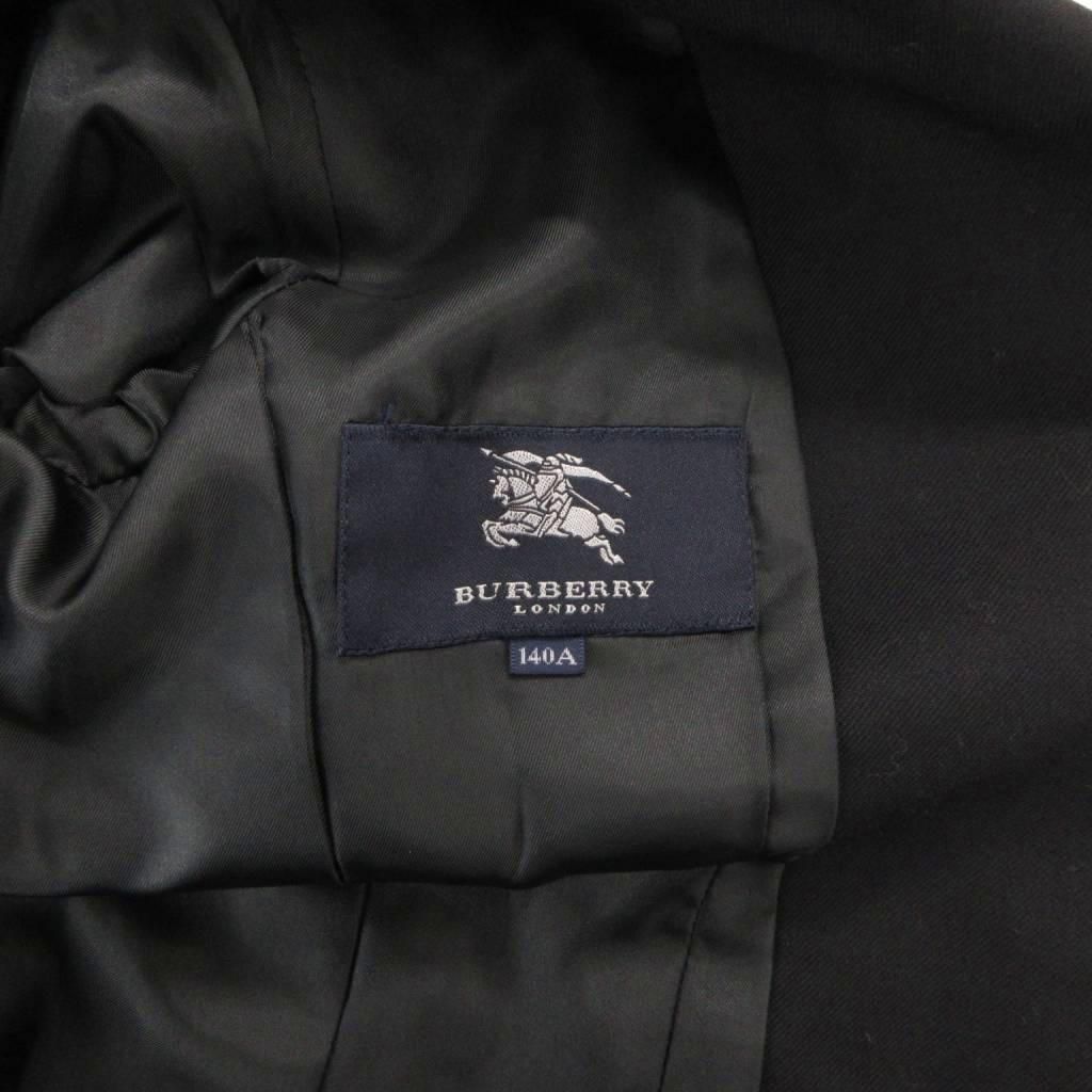 【美品】 バーバリーロンドン 紺ブレ サイズ140 高級感 お洒落 ジャケット バーバリー ロンドン BURBERRY LONDON テーラードジャケット