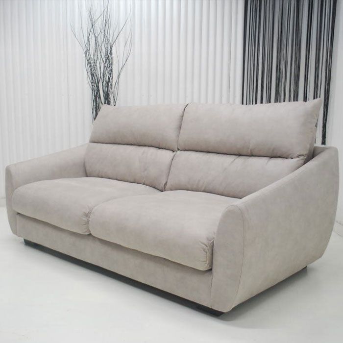 アウトレット 現品限り 一部送料無料 大 展示品 3人掛け ソファー プラチナグレー セーフスペック 重圧感のある佇まい 250816-ルーク3p