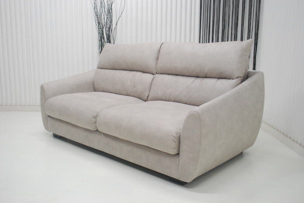 アウトレット 現品限り 一部送料無料 大 展示品 ３人掛け ソファー プラチナグレー セーフスペック 重圧感のある佇まい 250816-ルーク3p NEXPOTALLINN_EU