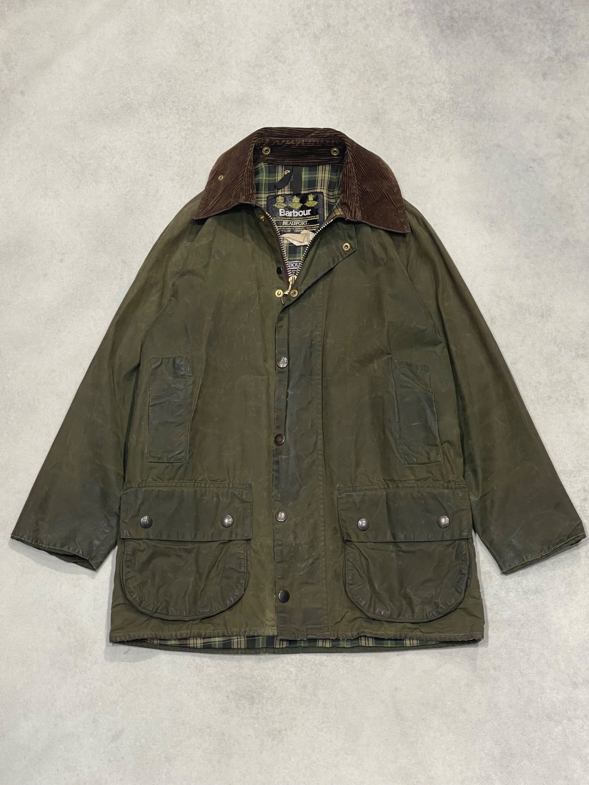 90s Barbour バブアー ビューフォート 36 3ワラント 90s Barbour BEAUFORT バブアービューフォート3ワラント