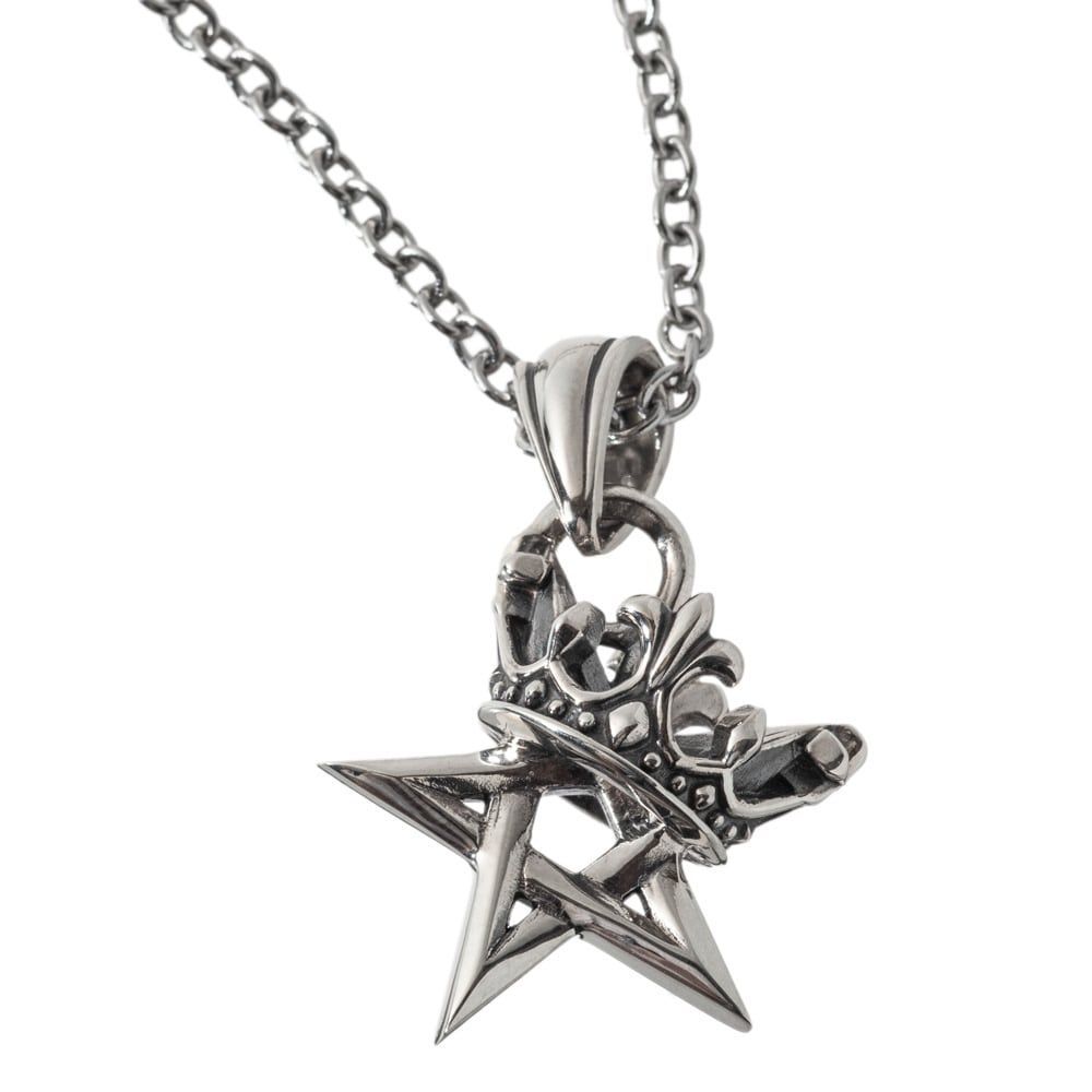 王冠五芒星ペンダント アルテミスキングス ペンダントトップのみ シルバー ジュエリーブランド NEXPOTALLINN_EU