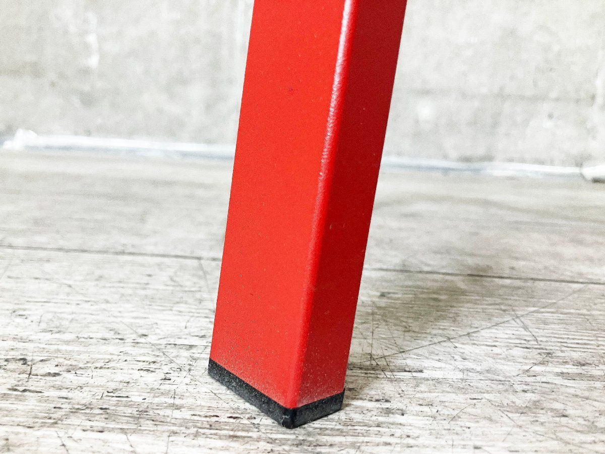 HAY|ヘイ Revolver bar stool | リボルバー バースツール ハイ H76 カフェ 北欧 レッド MARWIL-DEMENAGEMENTS_CH