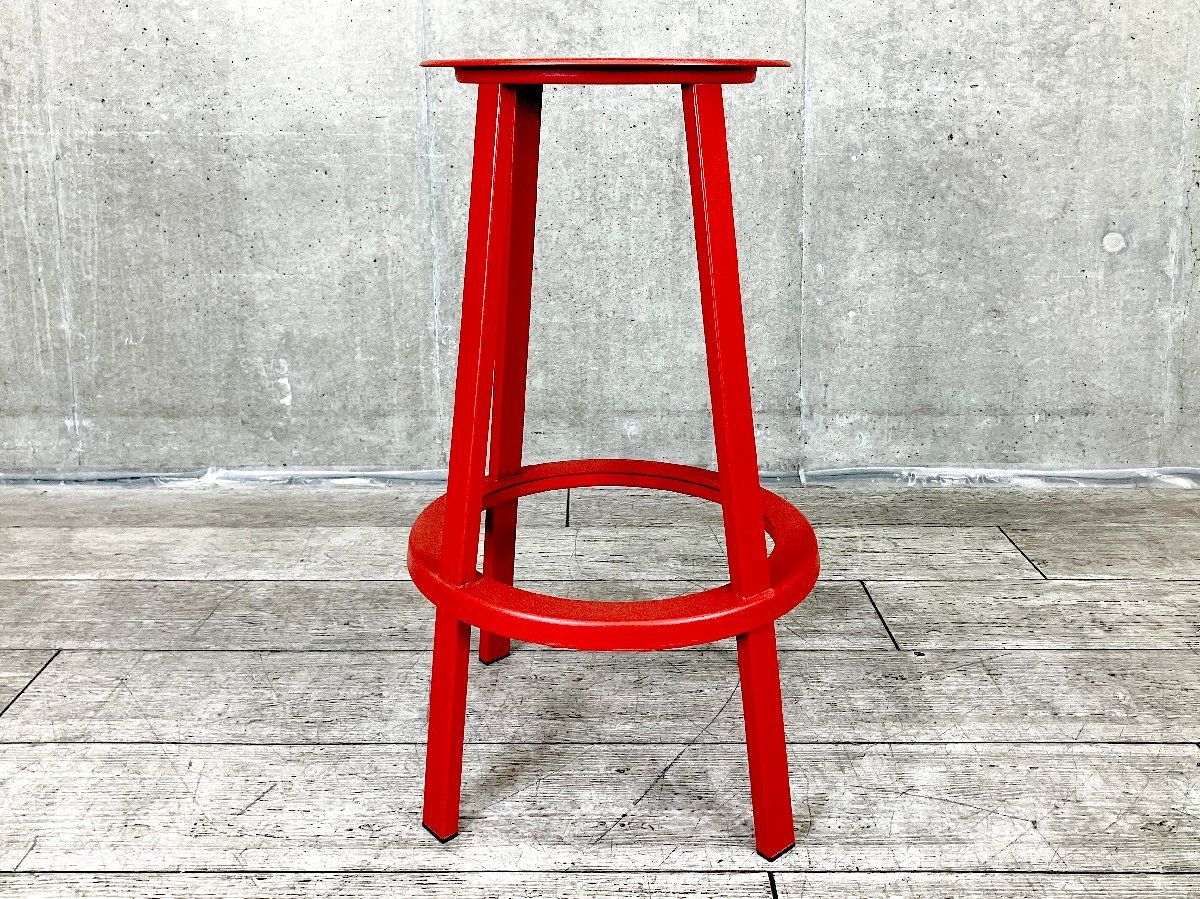 HAY|ヘイ Revolver bar stool | リボルバー バースツール ハイ H76 カフェ 北欧 レッド