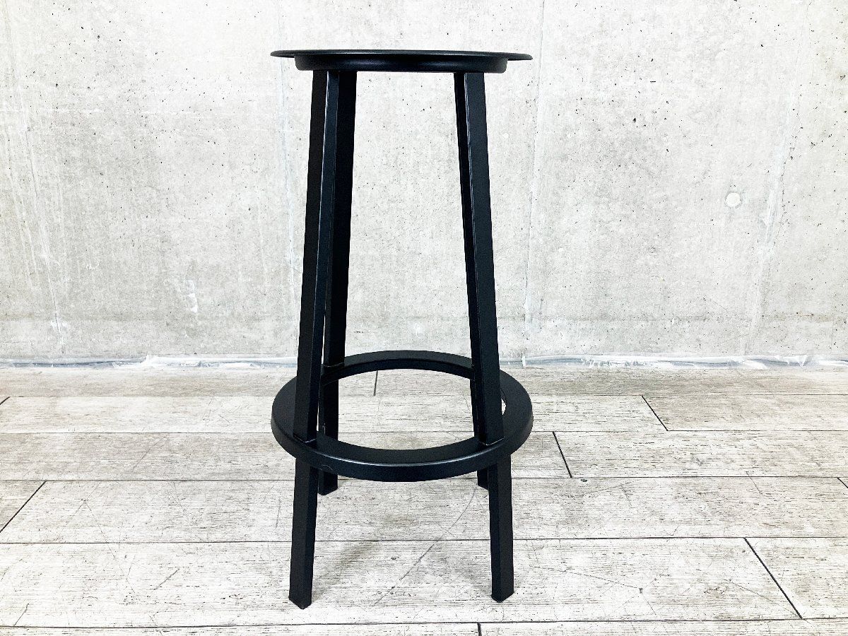HAY|ヘイ Revolver bar stool | リボルバー バースツール ハイ H76 カフェ 北欧 ブラック