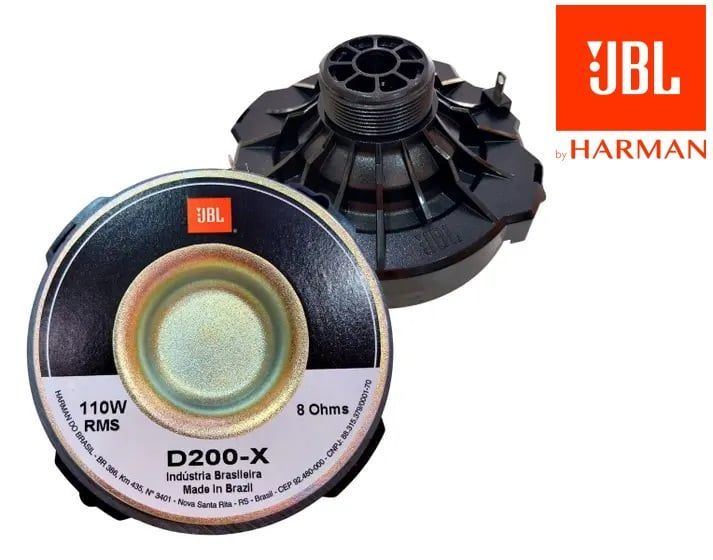 新商品２個セット JBL D200X ホーンドライバー 1インチ フェノリック ８Ω 110Watts カーオーディオ カースピーカー