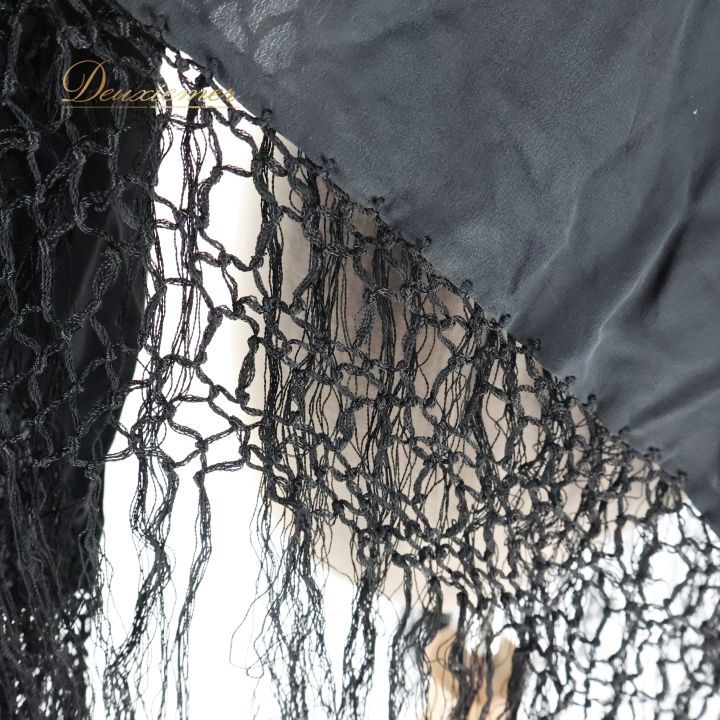 フラメンコ 衣装 マントン シージョ 小物 ブラック系 黒 花柄 刺繍 フレコ フリンジ 四角形 ダンス 舞台 練習 レッスン 発表会 イベント 花柄刺繍 デザイン フェスティバル 小物 オシャレ LLC-HASEGAWATOSO_COM