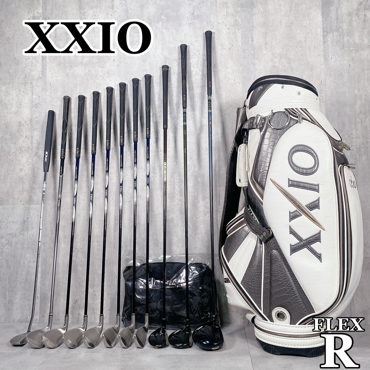 V 006 XXIO ゼクシオ メンズ ゴルフ クラブ セット 12点 R