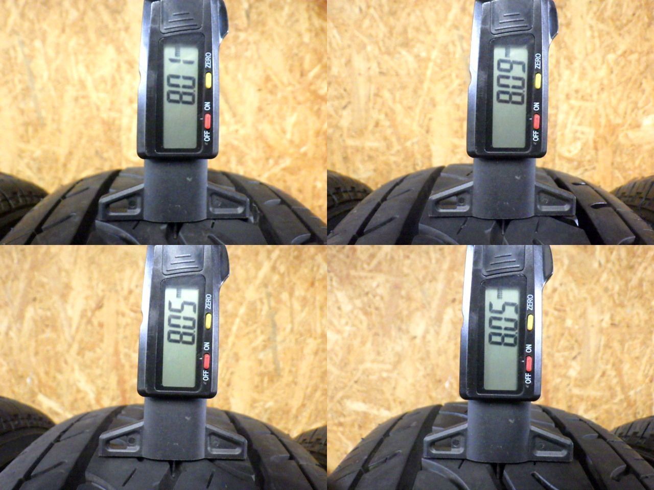 L 114 E 製造 約8 5部山 JOB RY 52 195 80 R 15 107 105 LT 4本