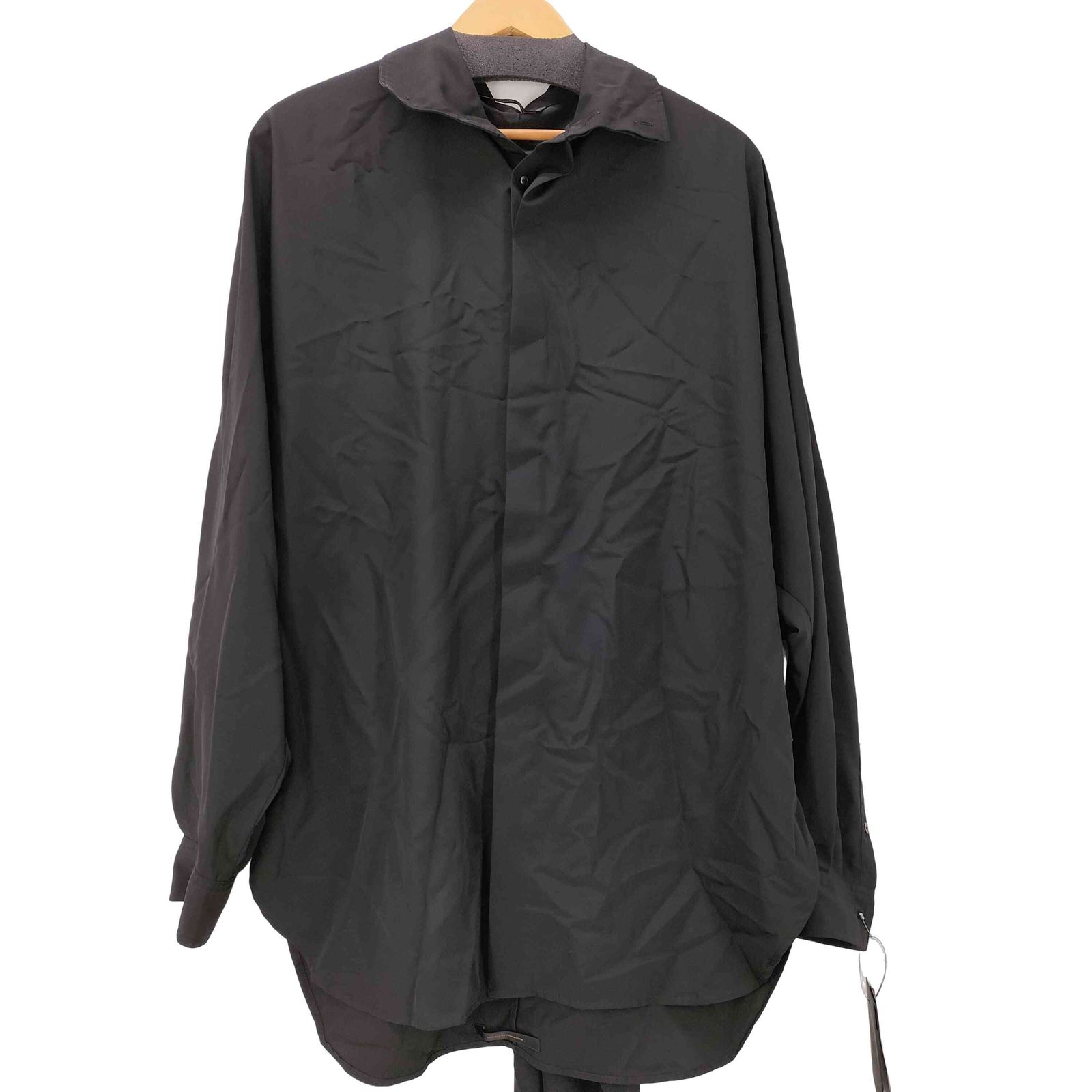 アトウ ato 23SS Crepe de Chine SCARF SHIRT クレープ スカーフ 