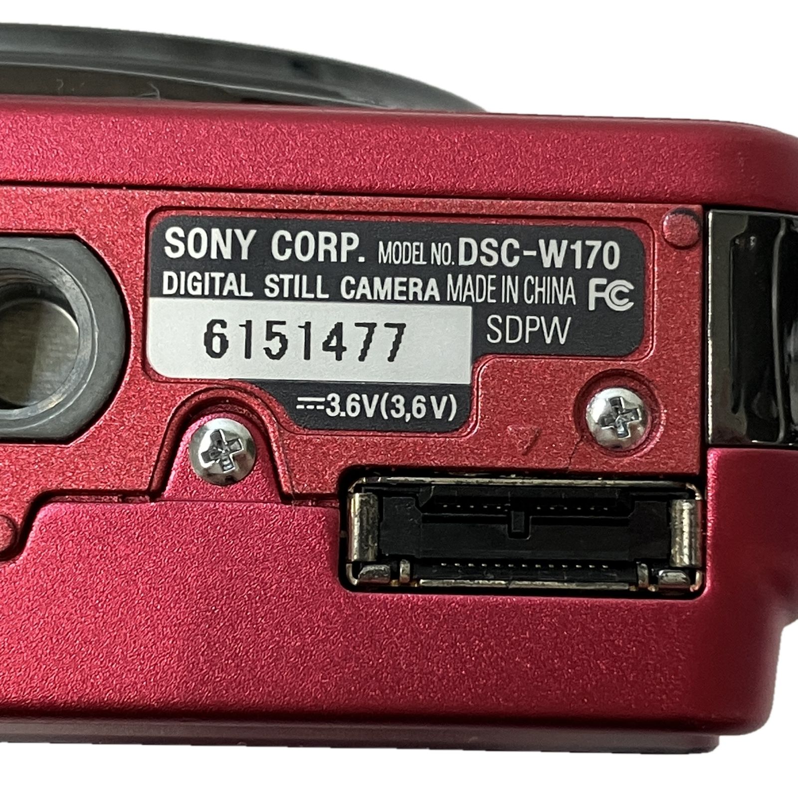 SONY DSC-W170 Cyber-shot 10.1 MEGA PIXELS デジタルカメラ ソニー