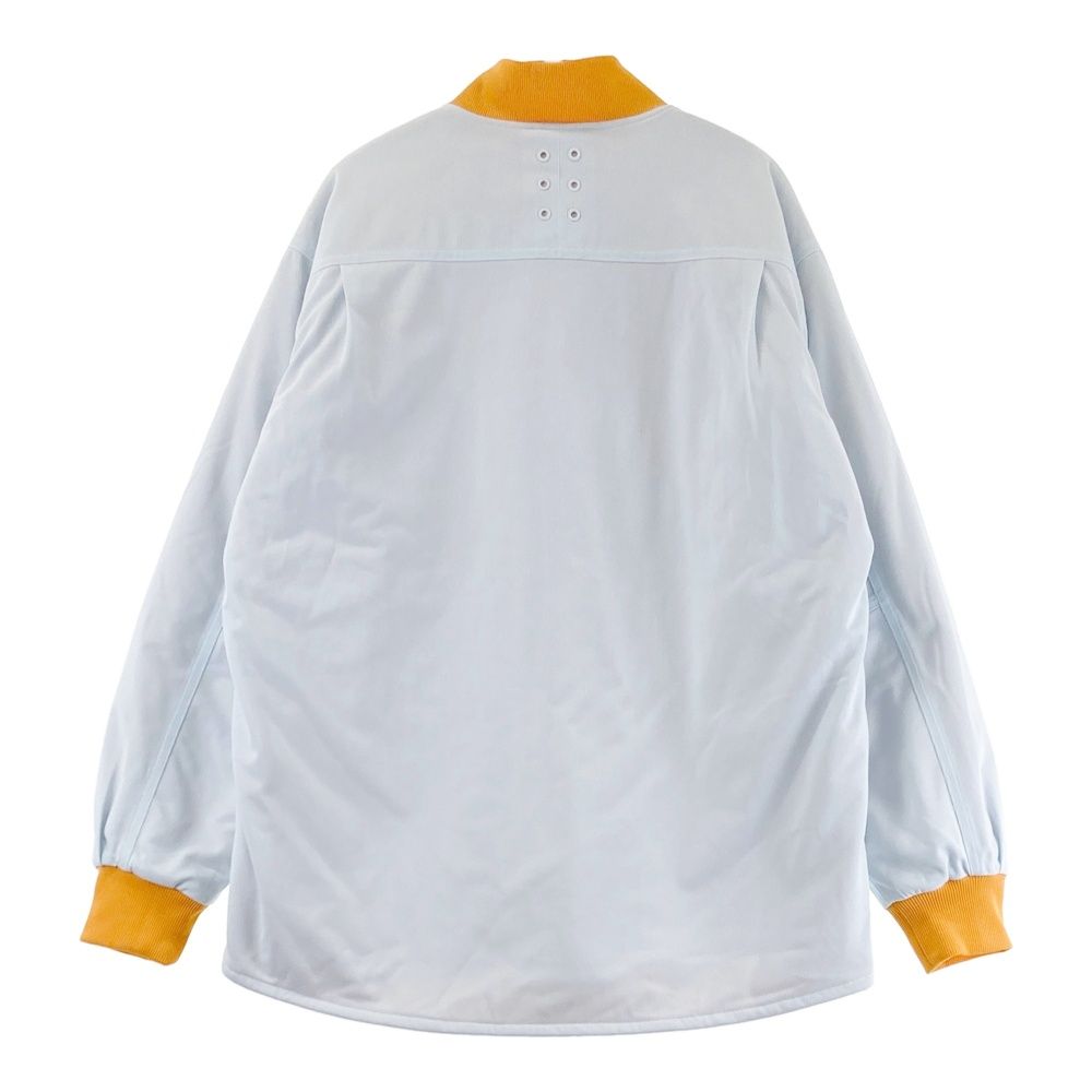 サイズ 4 RUSSELUNO ラッセルノ STADIUM SHIRTS 蓄熱 スタジアムジャンパー ジャケット 刺繍 ブルー系 240101407244 ゴルフウェア メンズ ストスト