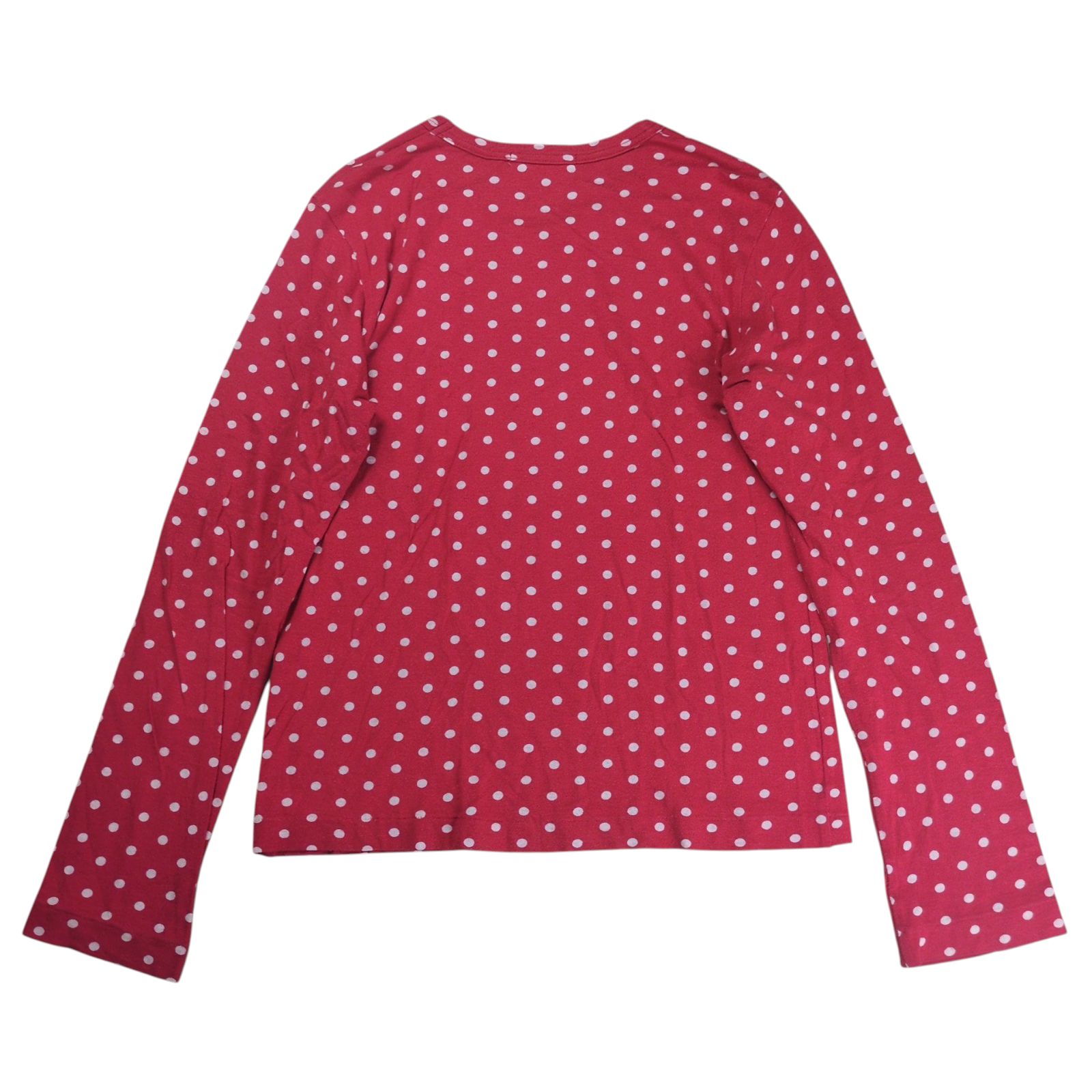 COMME des GARCONS Polka Dots Pattern Long Sleeve Cut Sew
