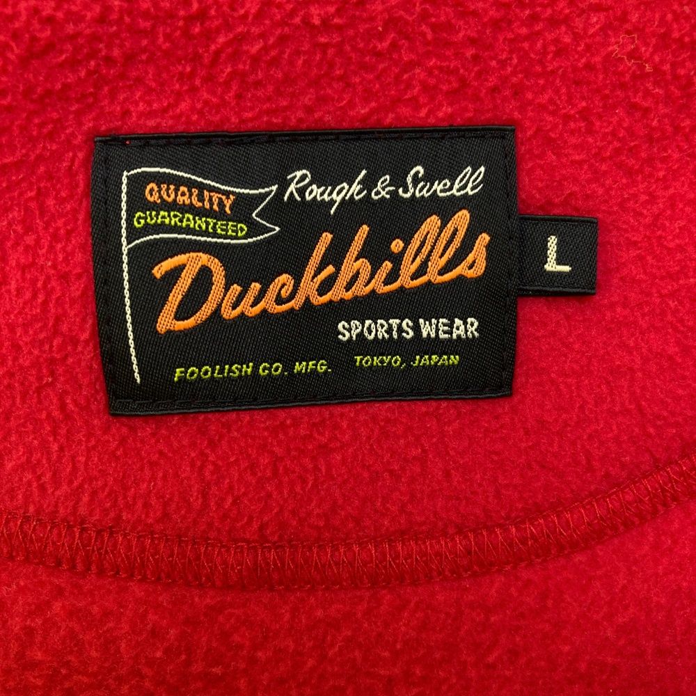 ジップジャケット レッド系