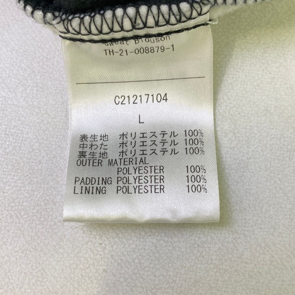 切替 中綿ジップジャケット