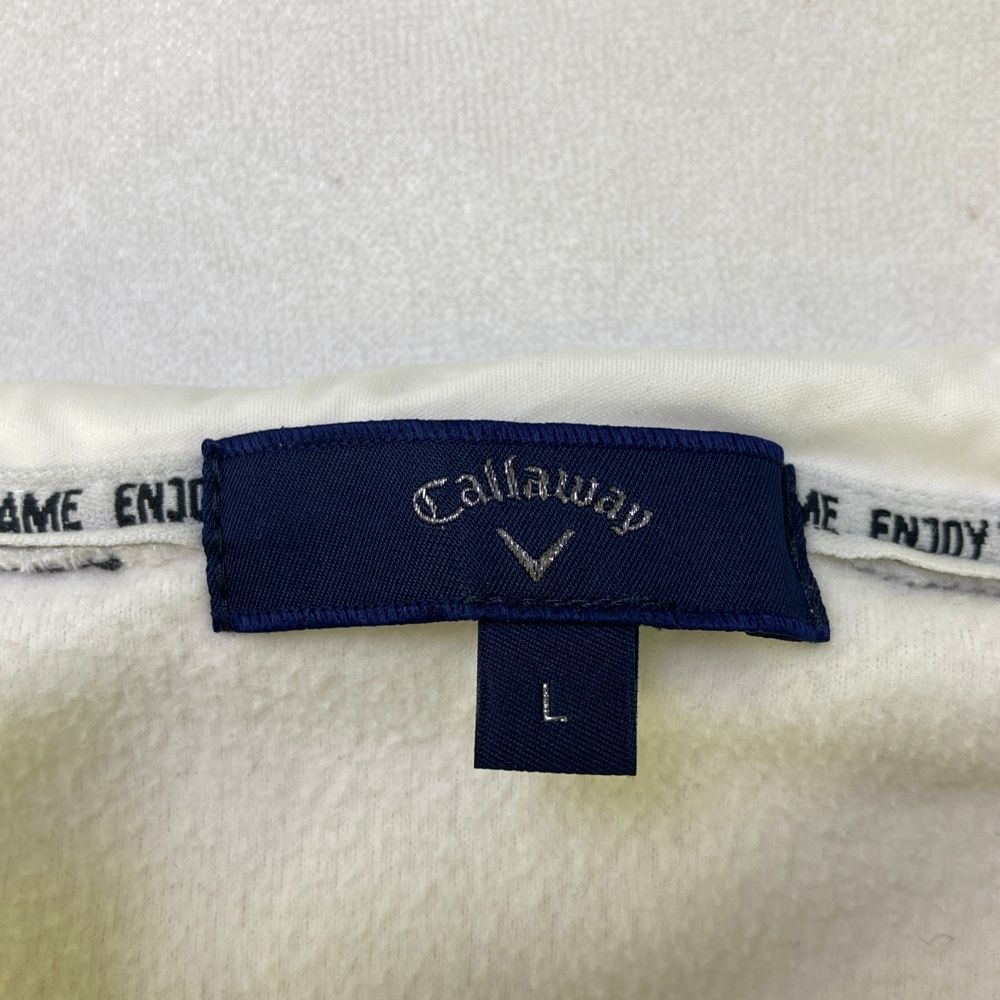 サイズ L CALLAWAY キャロウェイ ボア 切替 中綿ジップジャケット ホワイト系 240101411829 ゴルフウェア メンズ ストスト LLC-HASEGAWATOSO_COM