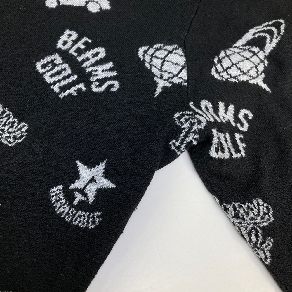 総柄 ブラック系