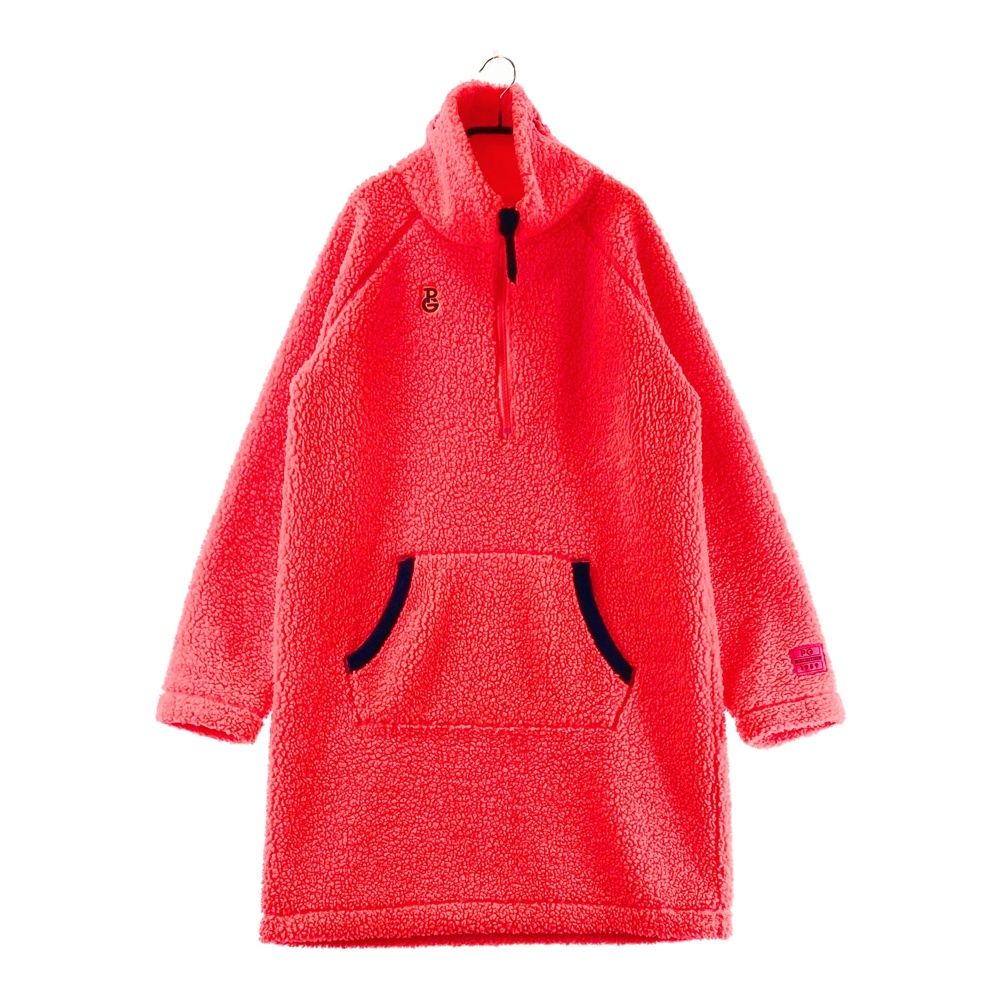 サイズ：1 PEARLY GATES パーリーゲイツ ボア ハーフジップワンピース