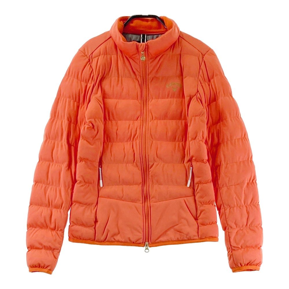 サイズ：S CALLAWAY キャロウェイ  中綿ジャケット  オレンジ系 [240101464008] ゴルフウェア レディース ストスト