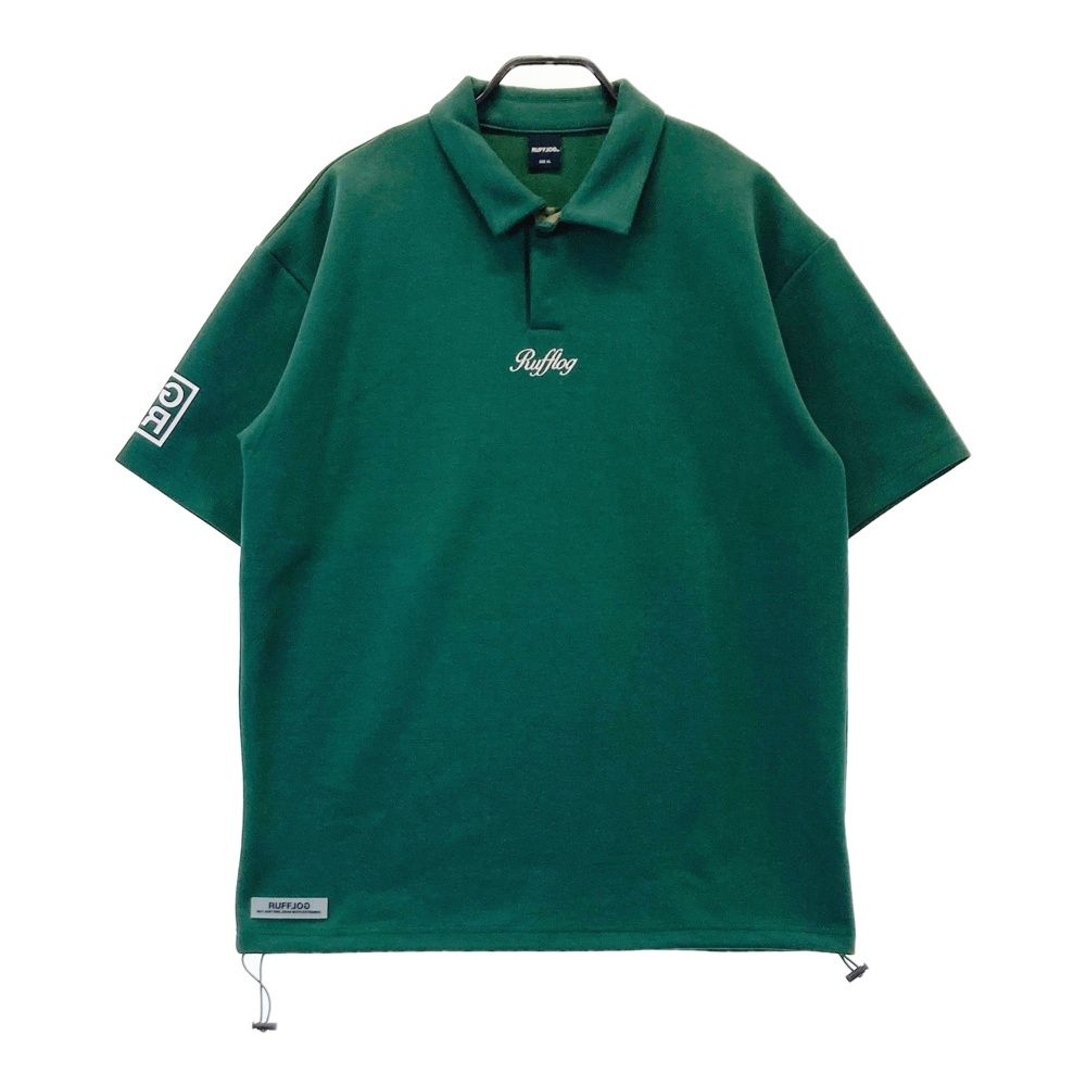 サイズ XL RUFFLOG ラフロッグ 半袖ポロシャツ グリーン系 240101538561 ゴルフウェア メンズ ストスト