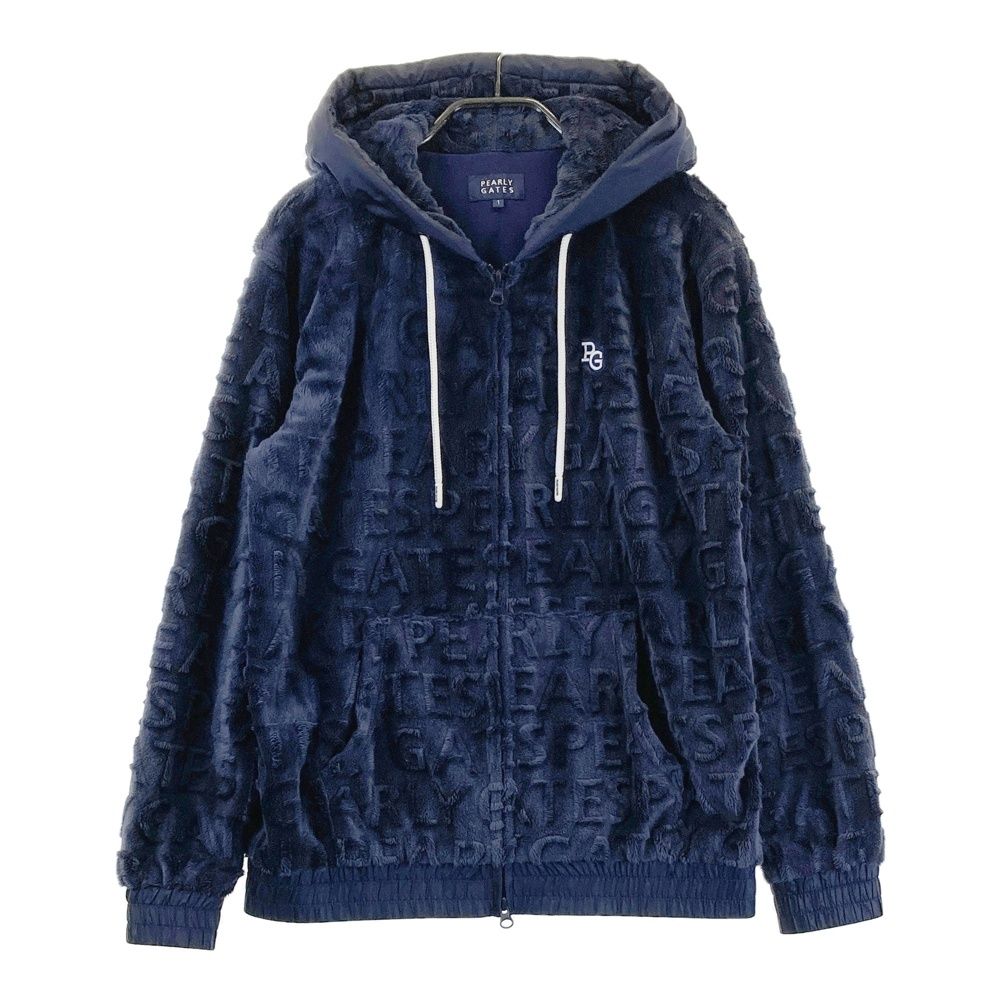 サイズ：1 PEARLY GATES パーリーゲイツ フード付き 蓄熱 ボア ジップ