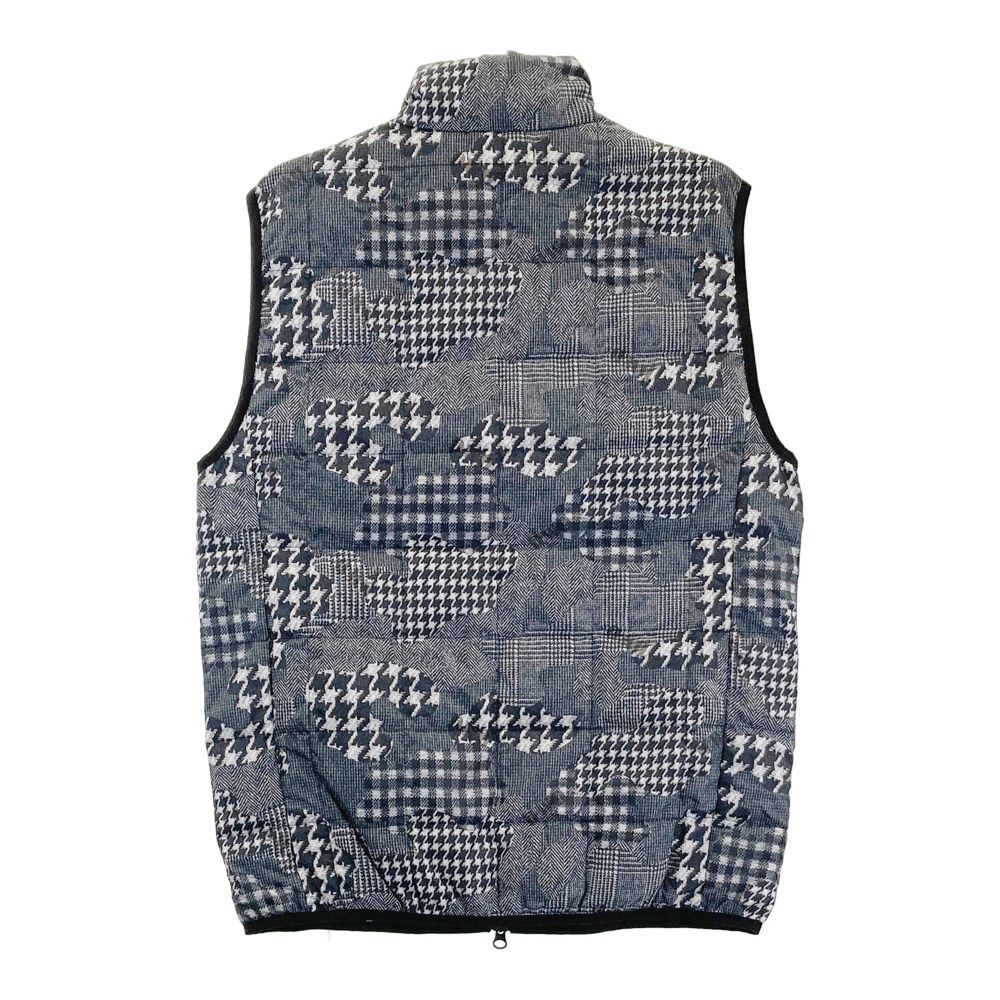 サイズ 2 DANCE WITH DRAGON ダンスウィズドラゴン ダウンベスト 総柄 ブラック系 240101554935 ゴルフウェア メンズ ストスト