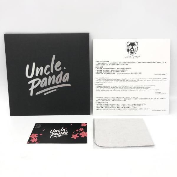 巳 ガラスマウスパッド