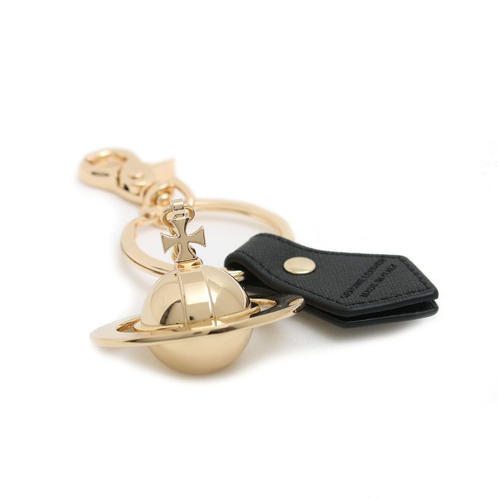 ヴィヴィアンウエストウッド VIVIENNE WESTWOOD キーホルダー サフィアーノ SAFFIANO ライトゴールド オーブ キーリング チャーム おしゃれ 人気 ブランド 誕生日 記念 プレゼント ギフト