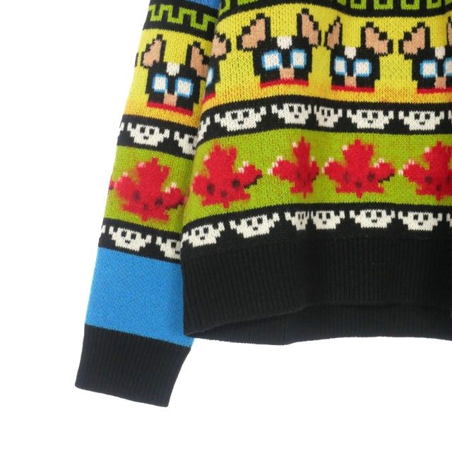 ディースクエアード DSQUARED2 23AW CIRO CREWNECK KNIT モヘア混