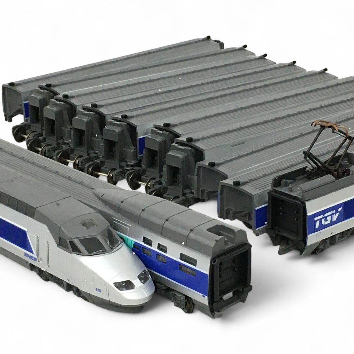 JOUEF 7482 フランス国鉄 SNCF TGV ATLANTIQUE アトランティーク 11両セット HOゲージ 鉄道模型 N10533634