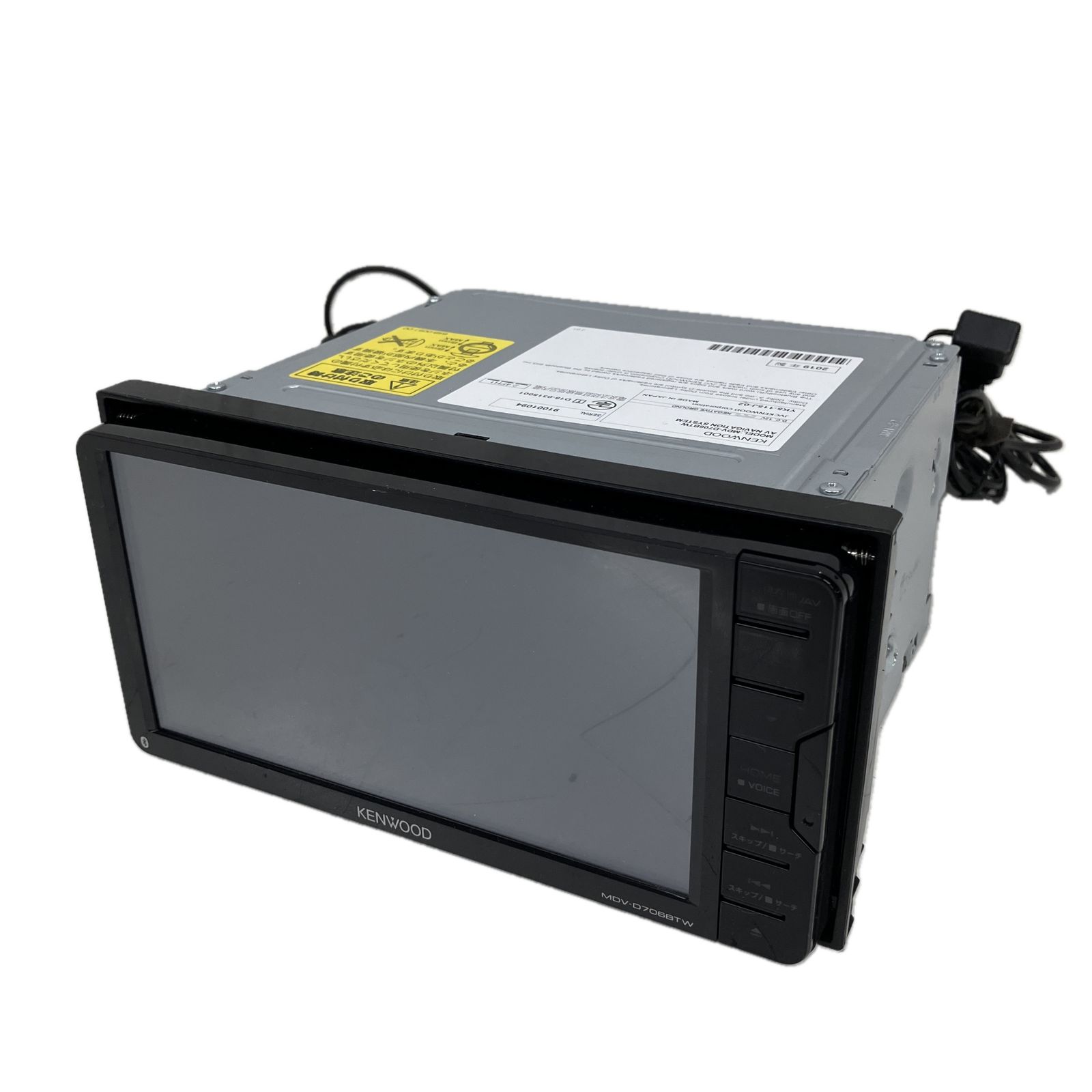 KENWOOD ケンウッド MDV-D706BTW 彩速ナビ 2018年地図データ カーナビ フルセグ S10523312