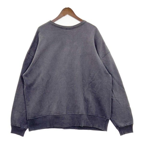 SAINT MICHAEL セントマイケル ザ ディビエント スウェット 25ss SM-HR8-0000-045 トレーナー メンズ XLサイズ グレー トップス DM17158