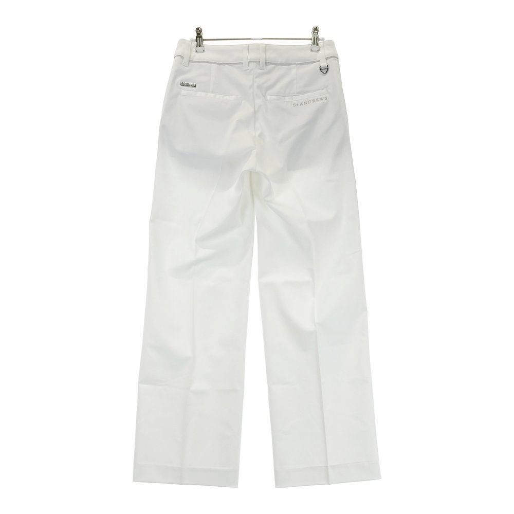 サイズ M ST ANDREWS セントアンドリュース 2025年 パンツ ホワイト系 240101551548 ゴルフウェア レディース ストスト