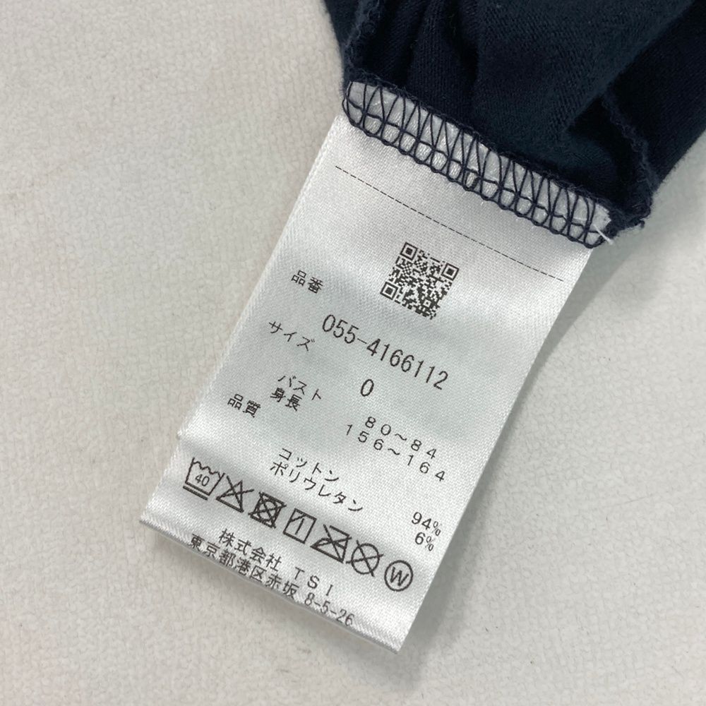 サイズ 0 PEARLY GATES パーリーゲイツ 長袖ハイネックTシャツ ネイビー系 240101551890 ゴルフウェア レディース ストスト LLC-HASEGAWATOSO_COM