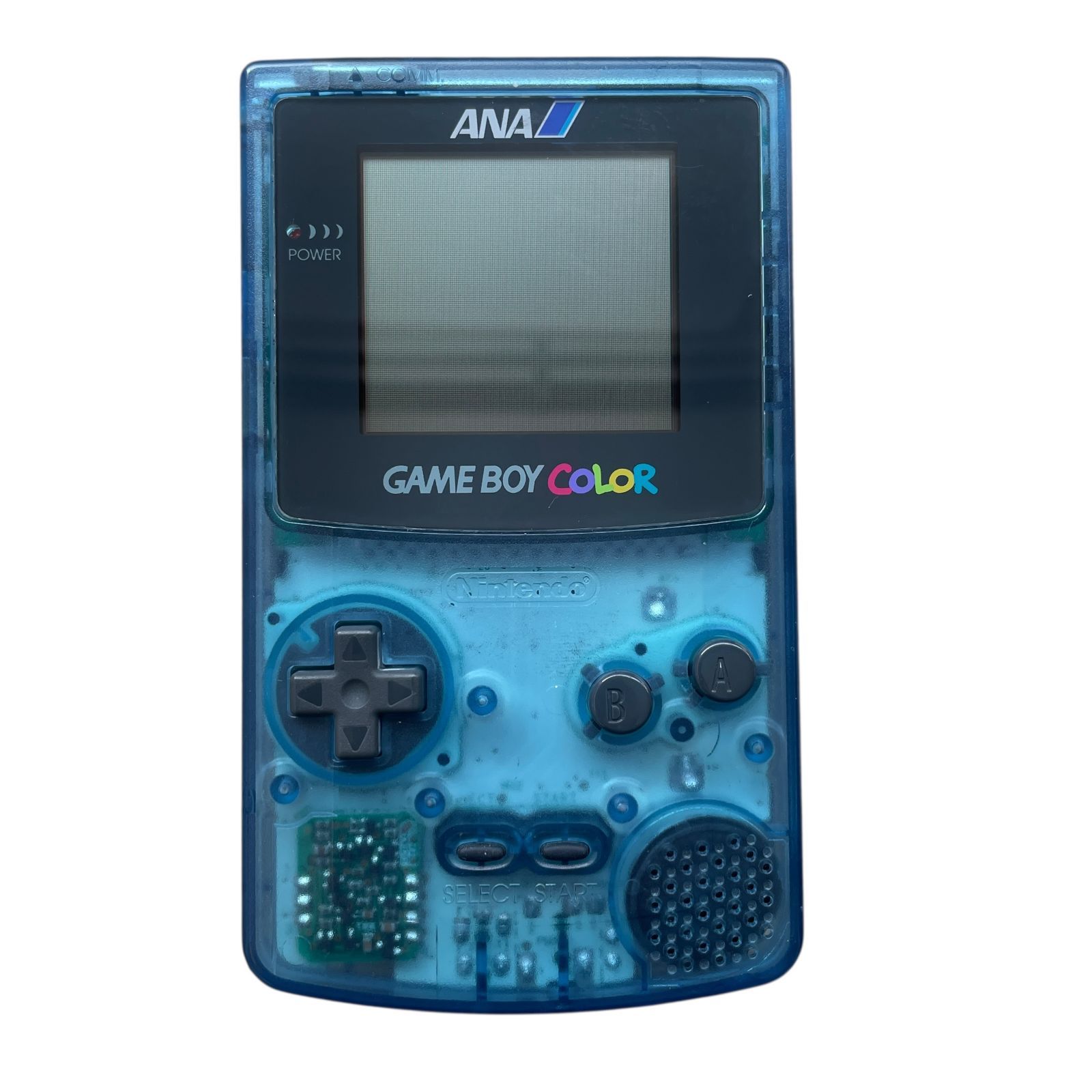 ANA GAME BOY COLOR ゲームボーイカラー スケルトンブルー 本体 版