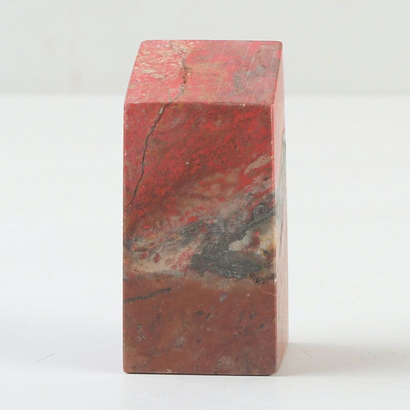 中国 篆刻 玉石寿山石鶏血石彫刻 印材 N S179 - メルカリ