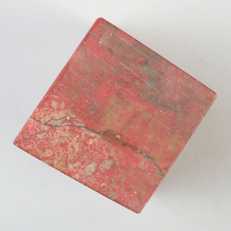 中国 篆刻 玉石寿山石鶏血石彫刻 印材 N S179 - メルカリ